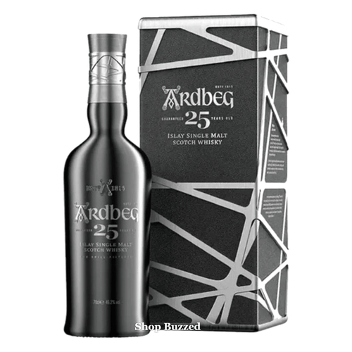 Top Shelf Ardbeg Islay single malt scotch whisky 25 year 750ml - Shop Buzzed
