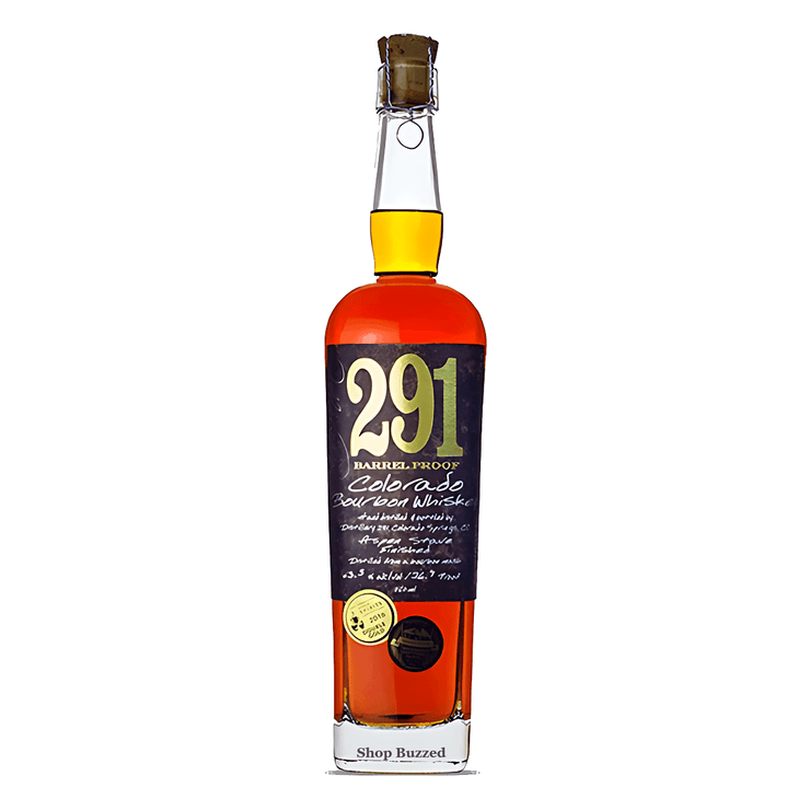 291 Colorado Barrel Proof Single Barrel Bourbon 750ml - Shop Buzzed