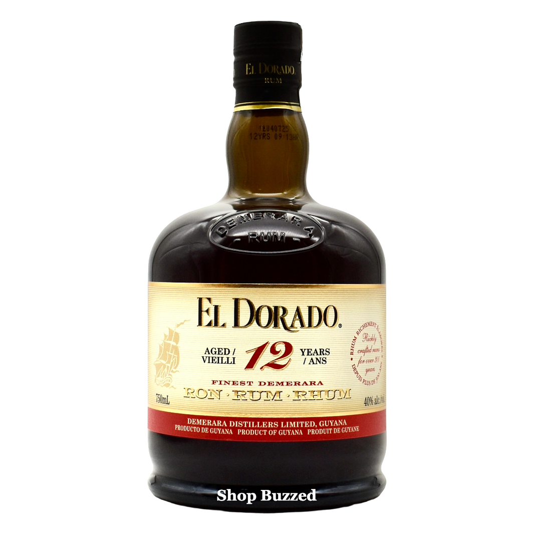 El Dorado 12 Year Rum 750ml