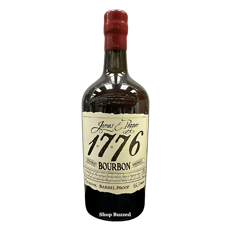 James E. Pepper 1776 Straight Bourbon Barrel Proof 113.4 Proof 750ml - Shop Buzzed