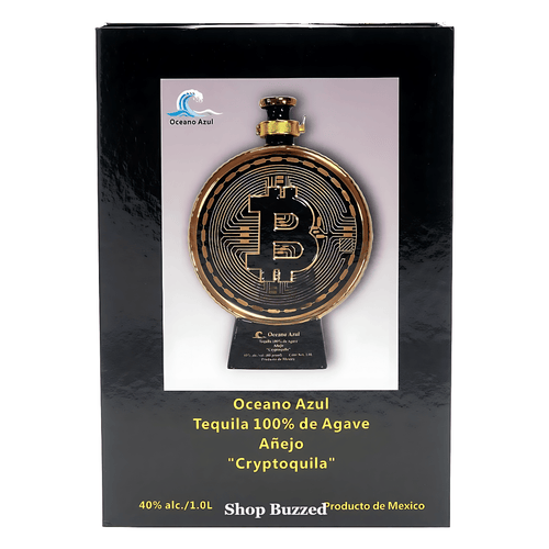 Oceano Azul Cryptoquila Anejo 1L - Shop Buzzed