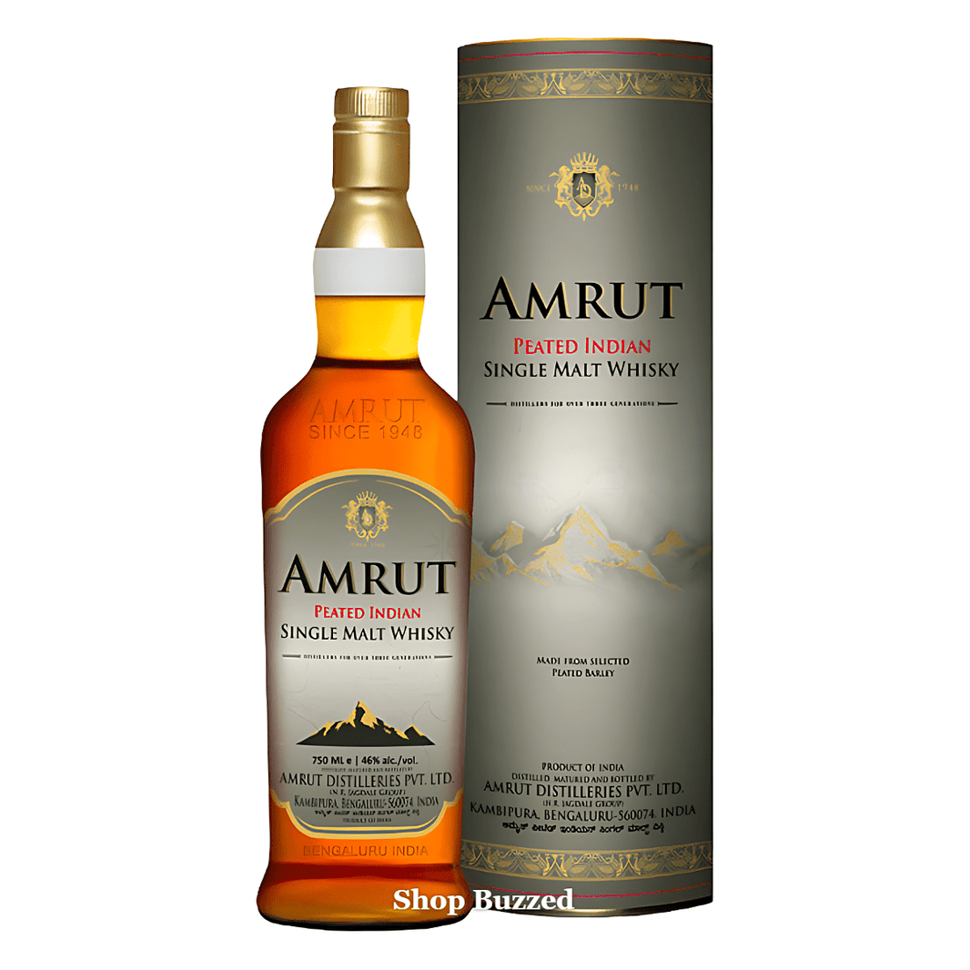 Amrut Peated India 750ml - Shop Buzzed