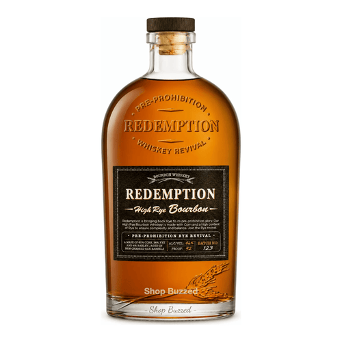 Redemption Bourbon High Rye 750 ml - Shop Buzzed