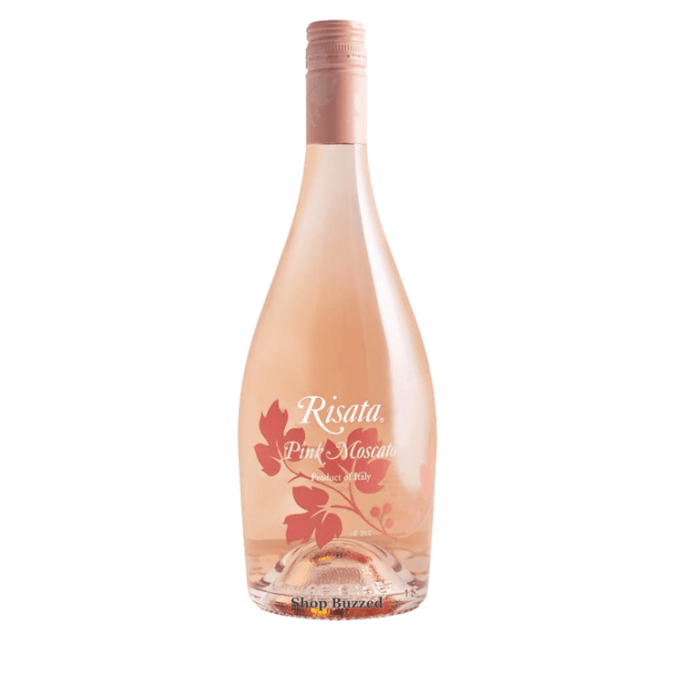 Risata Moscato d’Asti Pink Moscato Sparkling Wine 750ml - Shop Buzzed