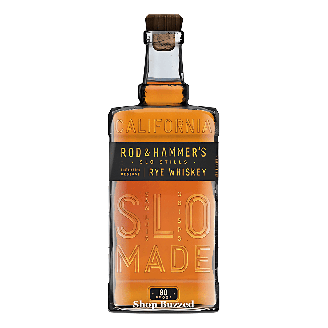 Rod & Hammer SLO Stills Reserve Rye Whiskey 750ml - Shop Buzzed