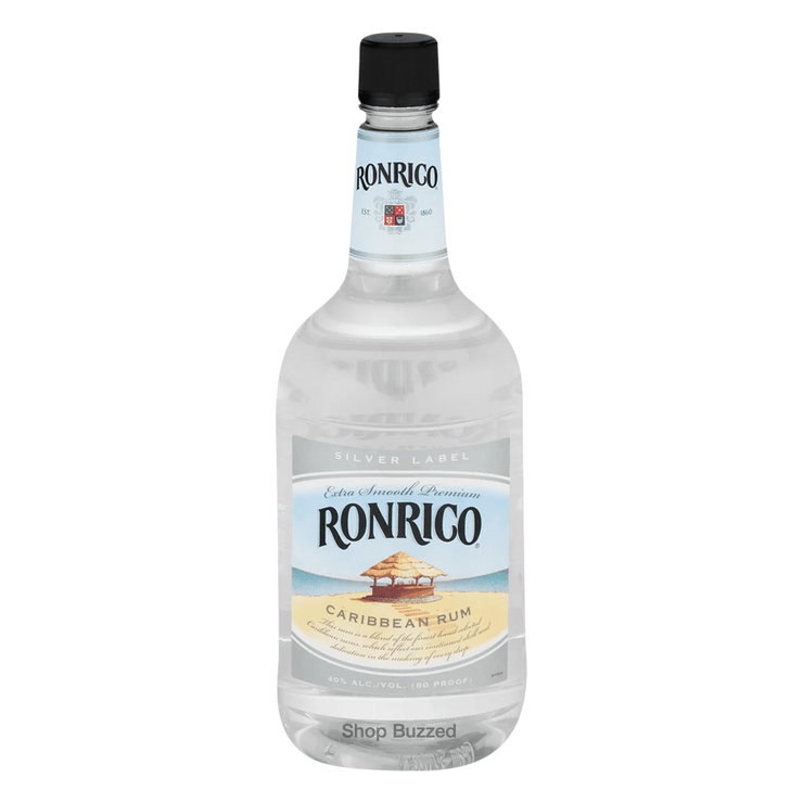Ronrico Caribbean Rum Silver Label 750ml - Shop Buzzed