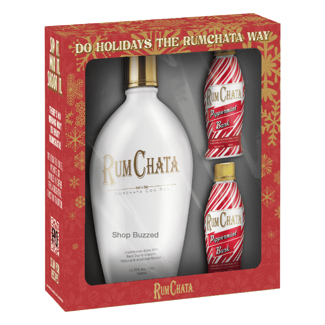 RumChata Horchata Con Ron w/ 100 ml gift set 750 ml - Shop Buzzed