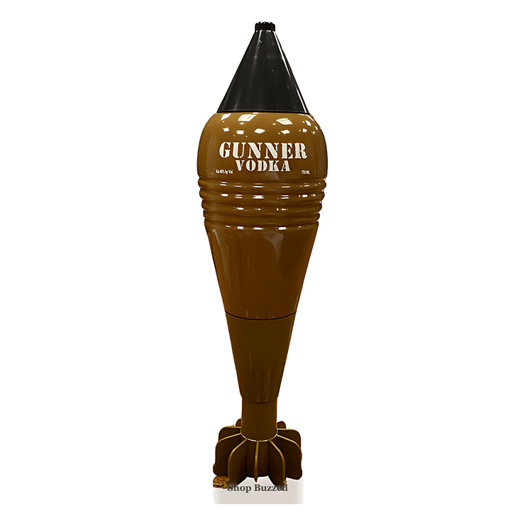 Gunner Vodka Mortar 750ml - Shop Buzzed