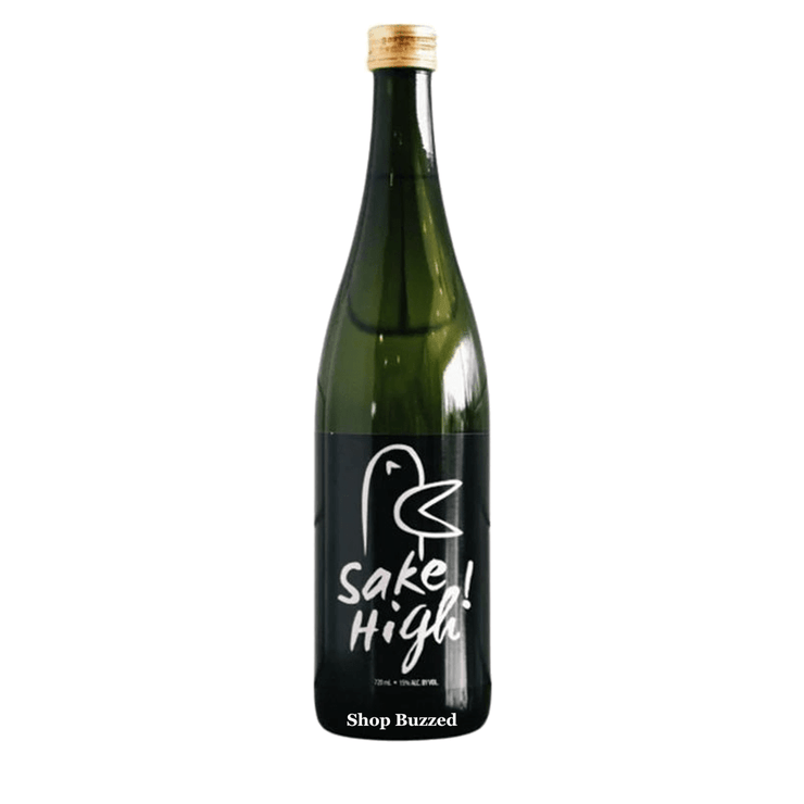 Sake High! Premium Junmai Sake 750ml - Shop Buzzed
