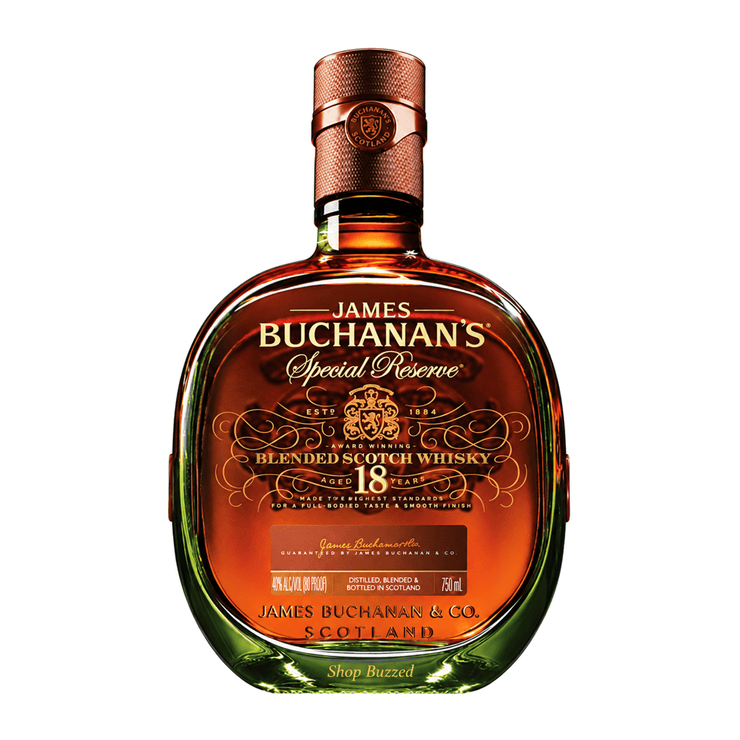 Buchanan's 18 Year Special Reserve Blended Scotch Whisky 750ml - Shop Buzzed
