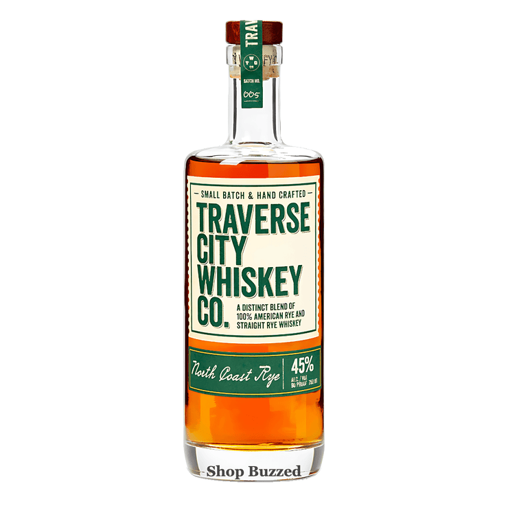 Traverse City Small Batch & Hand Crafted North Coast Rye 750ml - Shop Buzzed