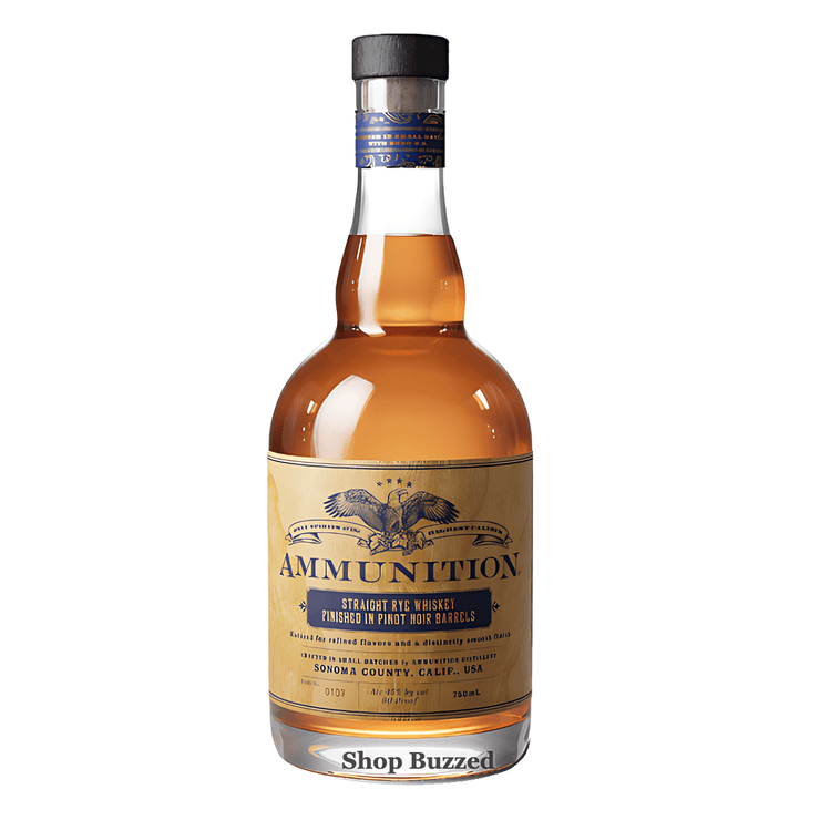 Ammunition Straight Rye 750ml - Shop Buzzed