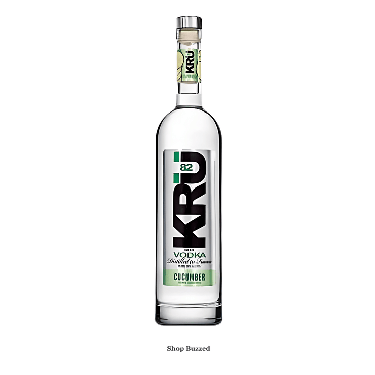 Kru 82 Cucumber Flavored Vodka 750ml - Shop Buzzed