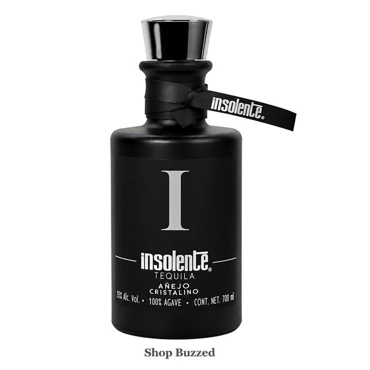 Insolente Anejo Cristalino Black 750ml - Shop Buzzed