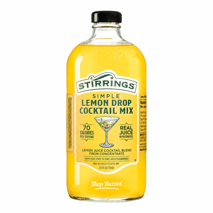Stirrings Simple Lemon Drop Cocktail Mix 750ml - Shop Buzzed
