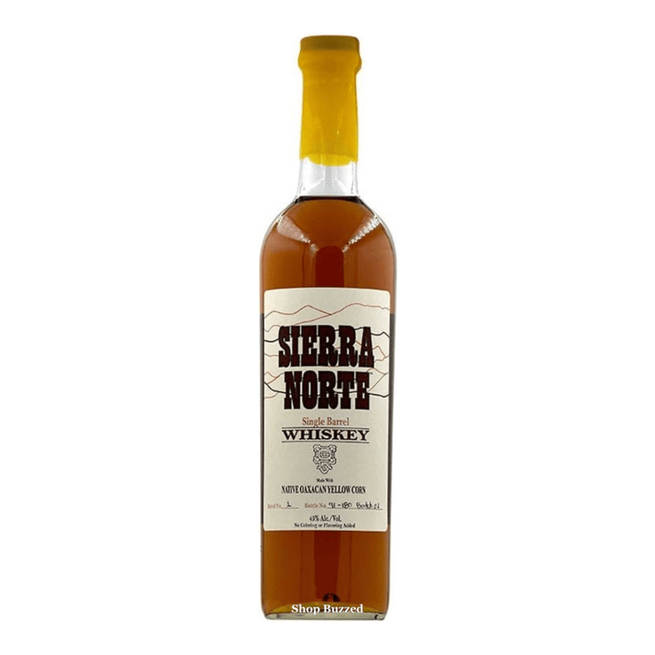 Sierra Norte Yellow Corn Mexican Whiskey 750ml - Shop Buzzed