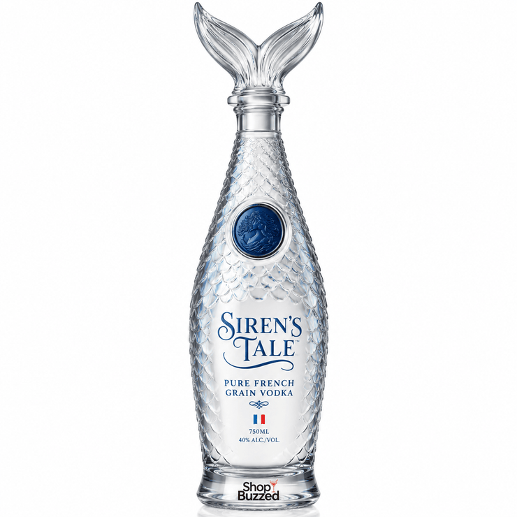 Siren's Tale Vodka Limited Edition Tail 750 ml - Shop Buzzed
