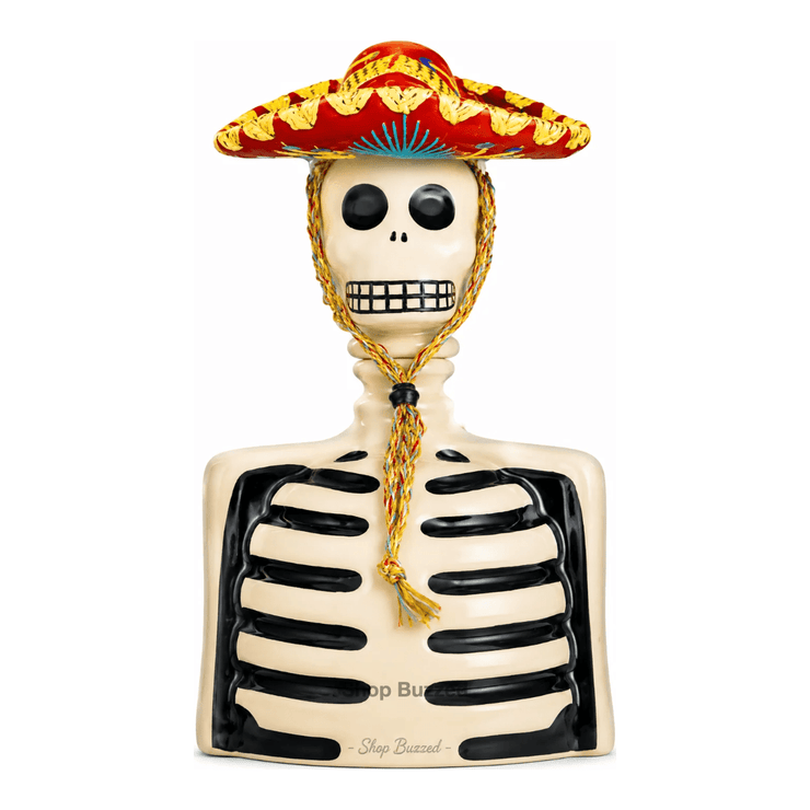 Skelly Tequila Reposado w Mariachi Hat 750 ml - Shop Buzzed