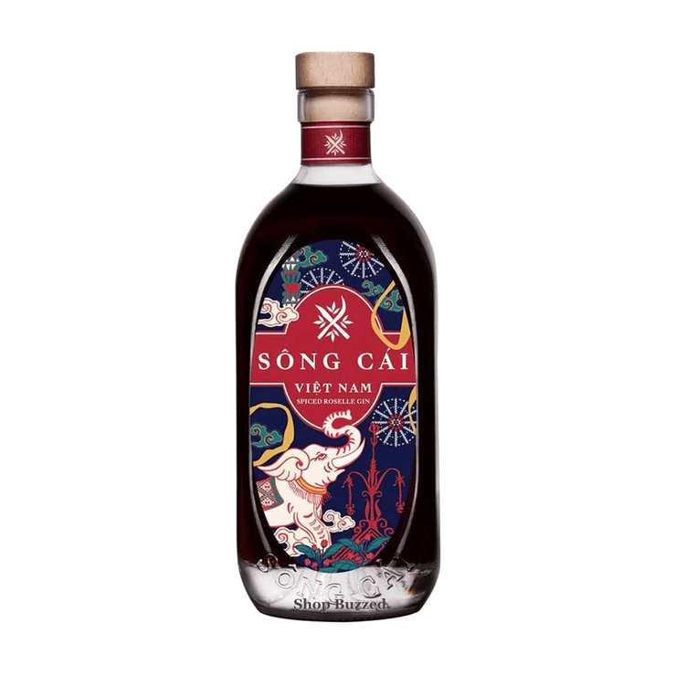Sông Cái Việt Nam Spiced Roselle Gin 700ml - Shop Buzzed