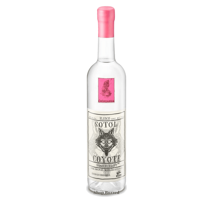 Sotol Coyote Chihuahua Blanco Pink Label 750ml - Shop Buzzed