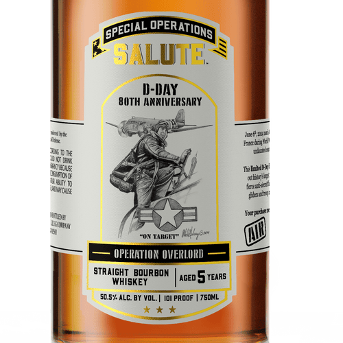 Special Operations Salute D-Day 80th Edition Air 5 Year 750 ml - Shop Buzzed