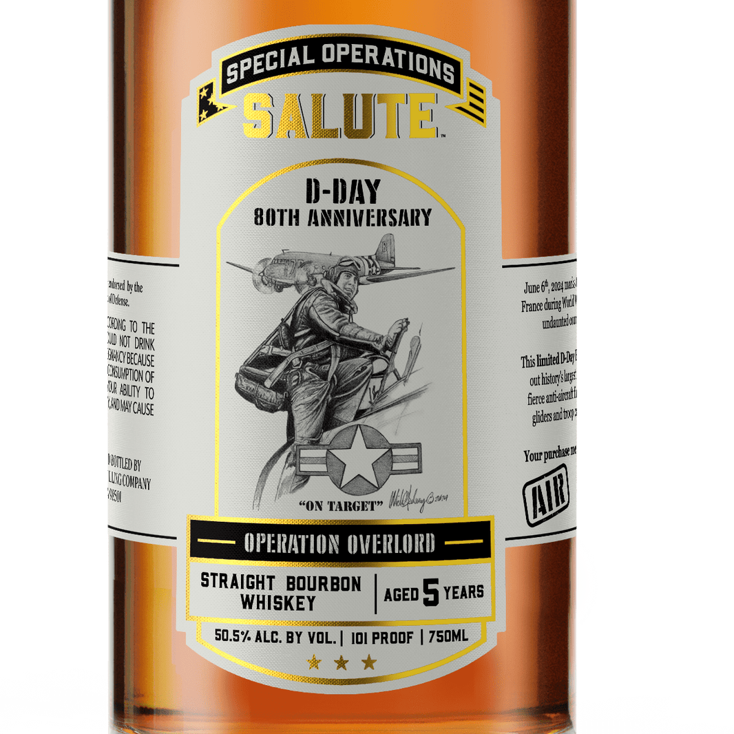 Special Operations Salute D-Day 80th Edition Air 5 Year 750 ml - Shop Buzzed