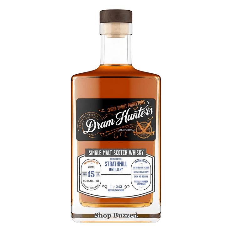 Strathmill Distillery 359 Spirit Purveyors Dram Hunters Rare Cask Series 15 year 700ml - Shop Buzzed