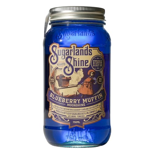 Sugarlands Blueberry Muffin Moonshine 750ml - Shop Buzzed