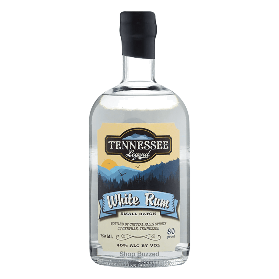 Tennessee Legend Small Batch White Rum 750ml - Shop Buzzed