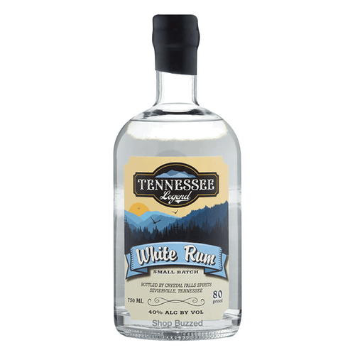 Tennessee Legend Small Batch White Rum 750ml - Shop Buzzed