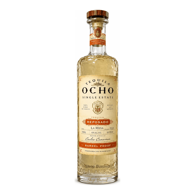 Tequila Ocho Single Estate Reposado La Mesa Barrel Proof 2025 750 ml - Shop Buzzed
