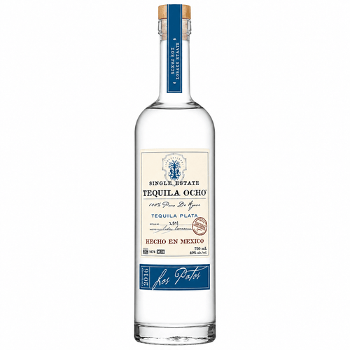 Tequila Ocho Plata 750 ml - Shop Buzzed