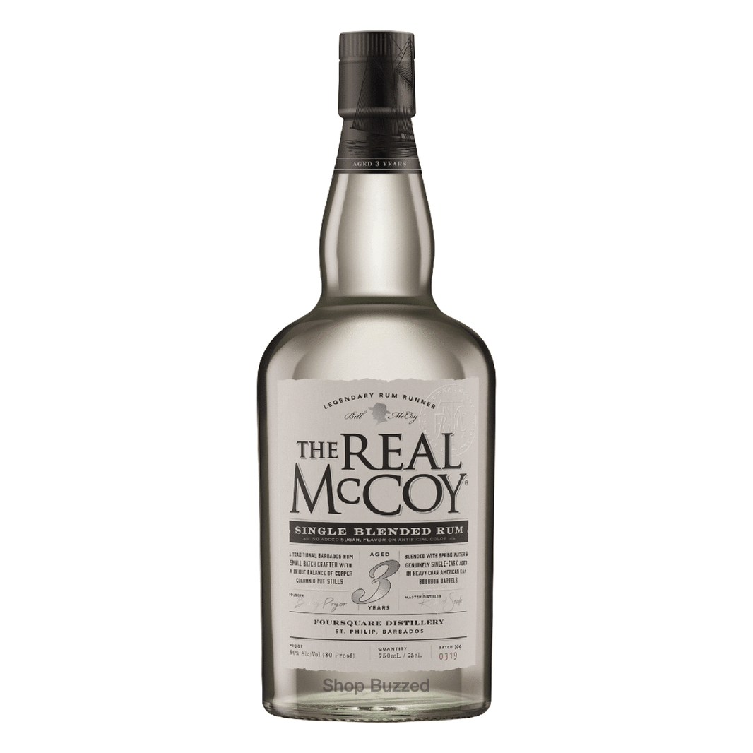 The Real McCoy 3 Year Old Rum 700ml - Shop Buzzed
