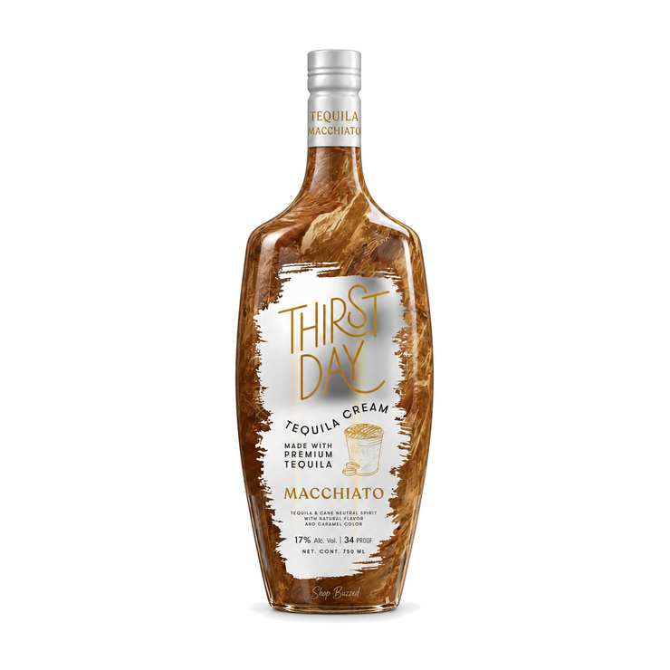 Thirstday Macchiato Tequila Cream 750ml on a white background