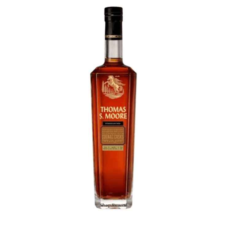 Thomas S. Moore Cognac Casks Finish Bourbon Whiskey 750ml - Shop Buzzed