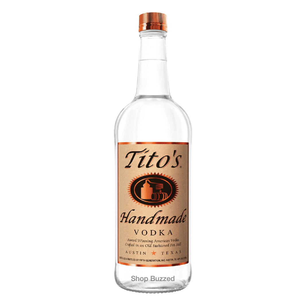 Tito's Handmade Vodka 1L - Shop Buzzed