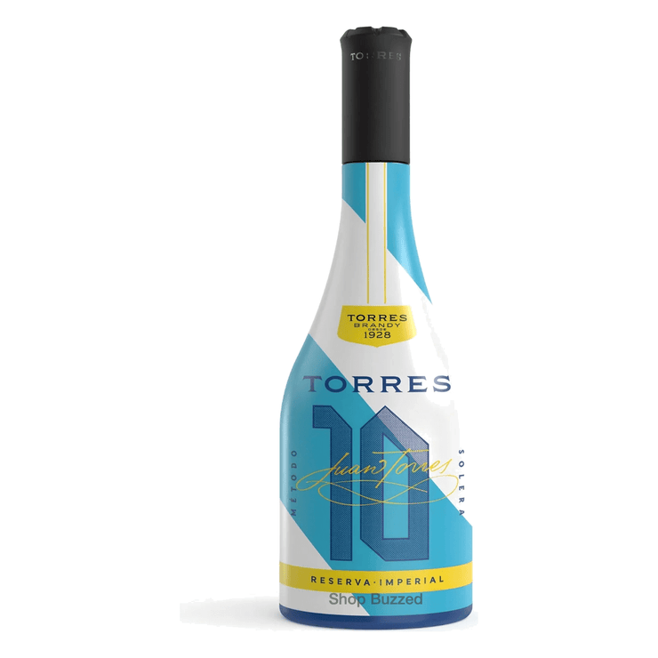 Torres 10 Reserva Imperial Brandy World Cup Argentina Edition 750ml - Shop Buzzed