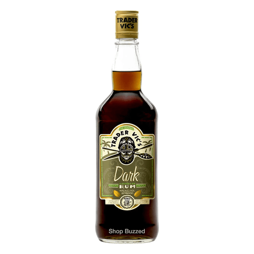 Trader Vic's Caribbean Dark Rum 750ml - Shop Buzzed