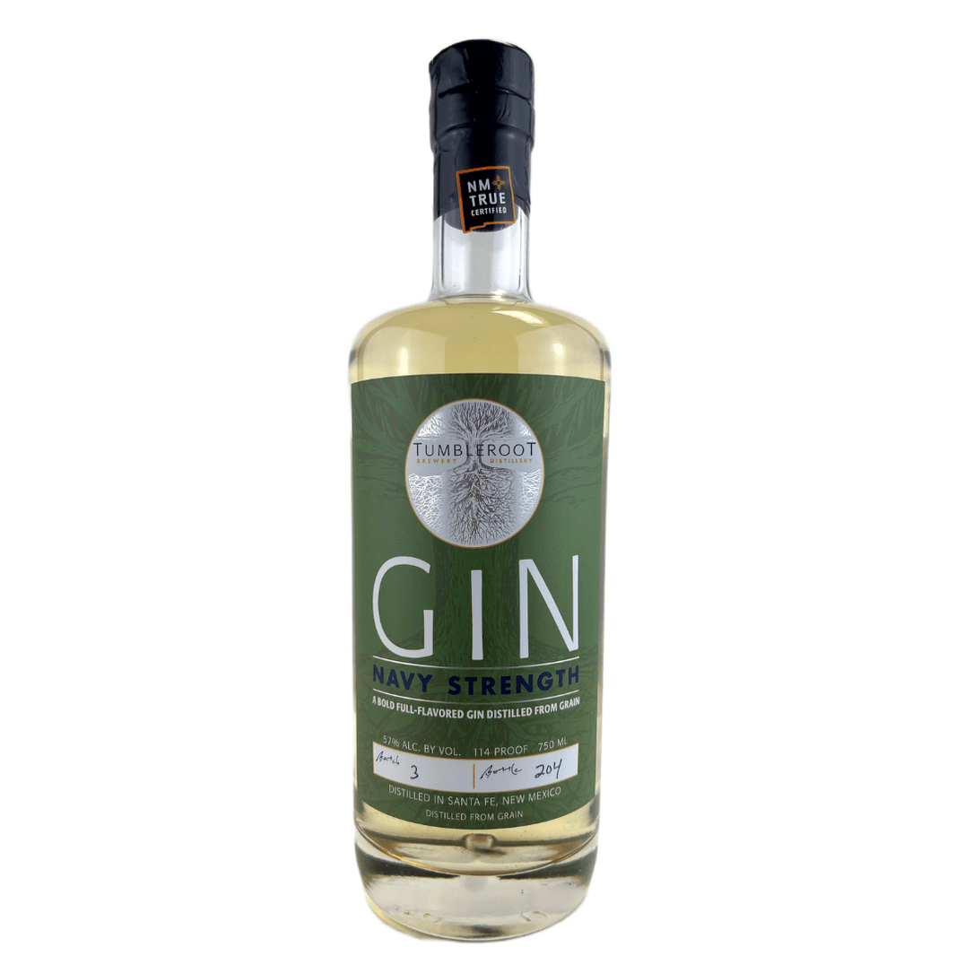 Tumbleroot Navy Strength Gin 750ml - Shop Buzzed
