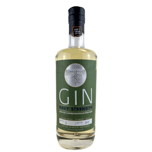 Tumbleroot Navy Strength Gin 750ml - Shop Buzzed