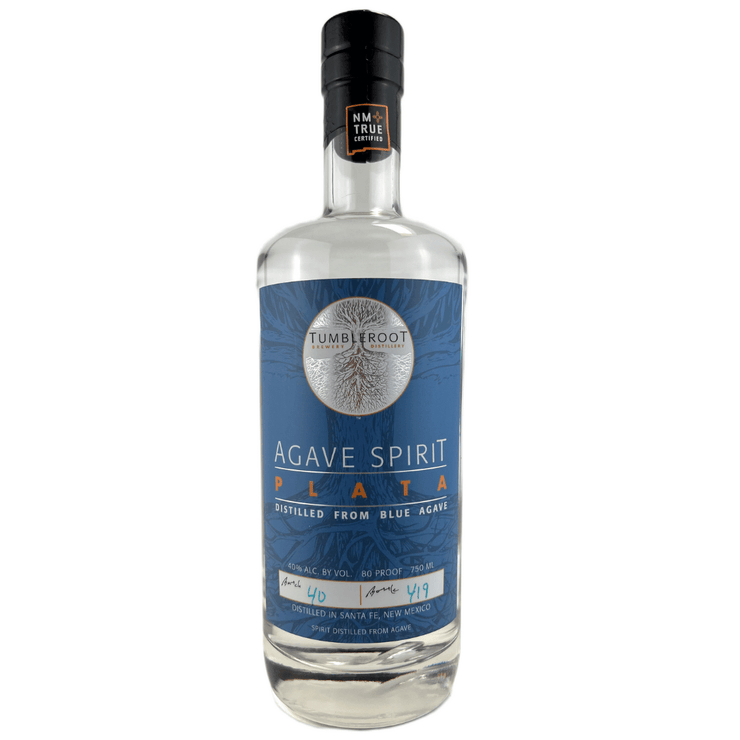 Tumbleroot Plata Agave spirit 750ml - Shop Buzzed
