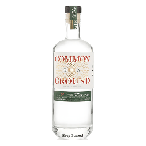 Common Ground Basil Elderflower Gin Small Batch - Shop Buzzed