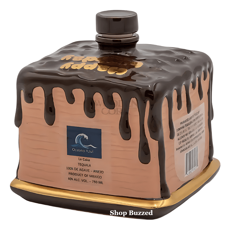 Oceano Azul Square Chocolate La Cake Tequila 750ml - Shop Buzzed