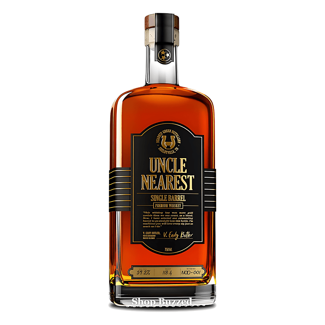 Uncle Nearest Single Barrel Whiskey 750ml - Shop Buzzed