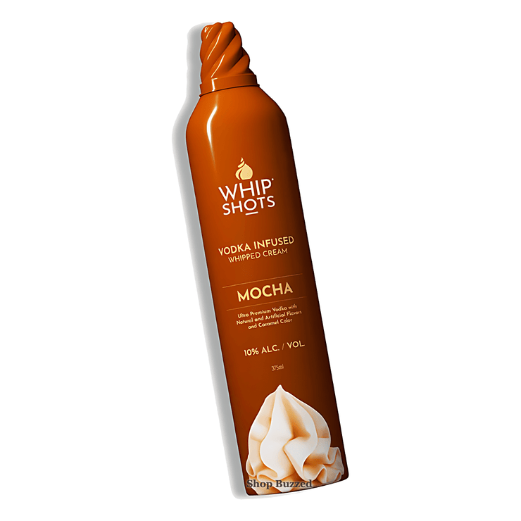 Whip Shots Mocha Vodka Infused 200ml - Shop Buzzed