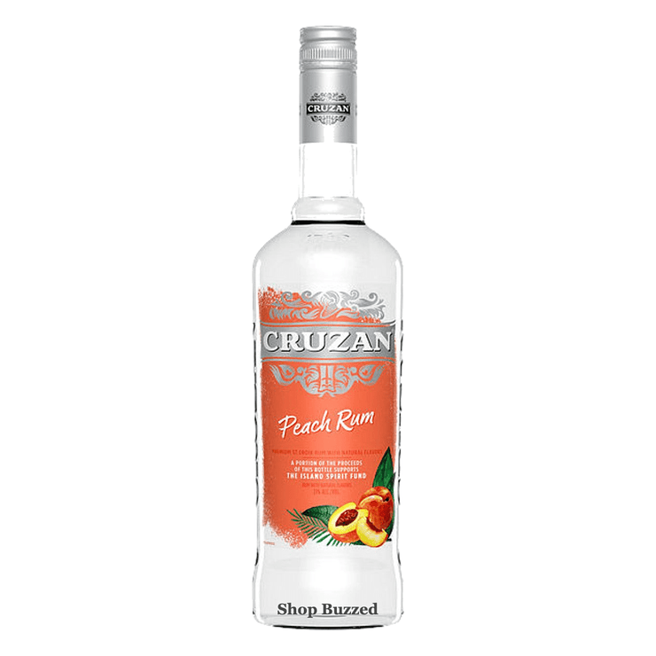 Cruzan Peach Rum 750ml - Shop Buzzed