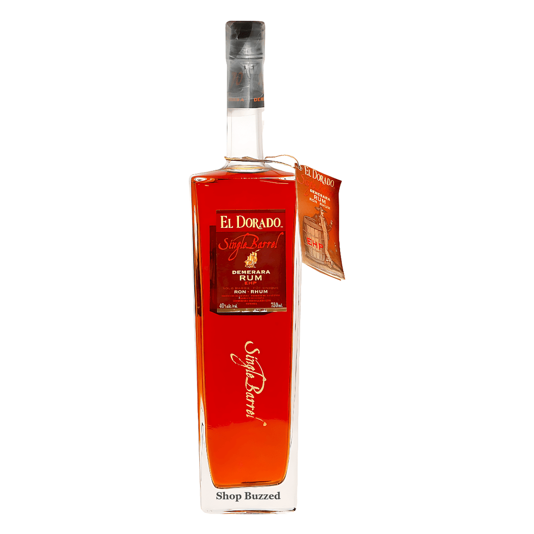 El Dorado Demerara Rum EHP Single Barrel 750ml - Shop Buzzed