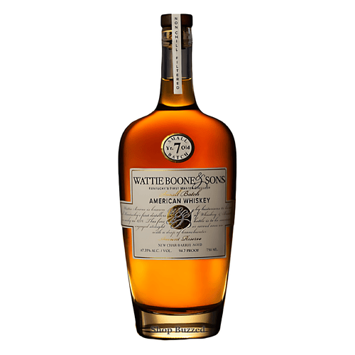 Wattie Boone & Sons 7 Year Small Batch American Whiskey 750ml - Shop Buzzed