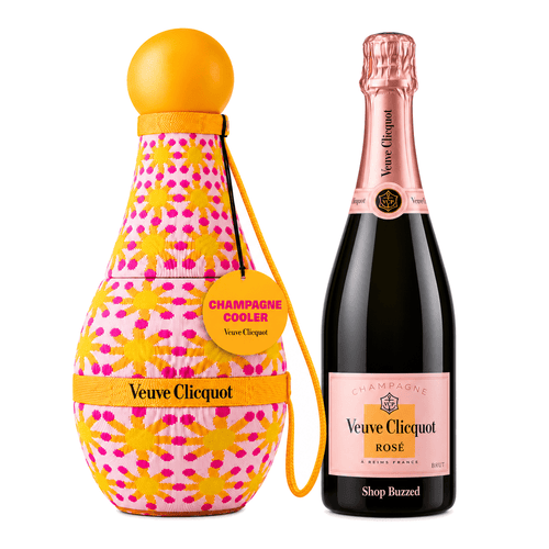 Veuve Clicquot Brut Rosé Sun Totem – Limited Edition Crafted by Yinka Ilori 750 ml - Shop Buzzed