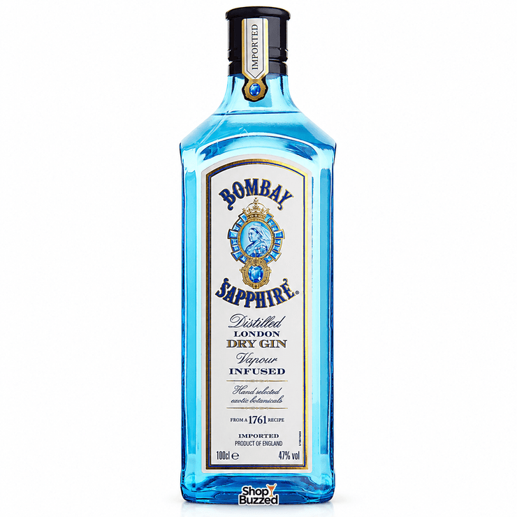 Bombay Sapphire London Dry Gin 1L - Shop Buzzed